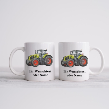 Cup with tractor Claas2